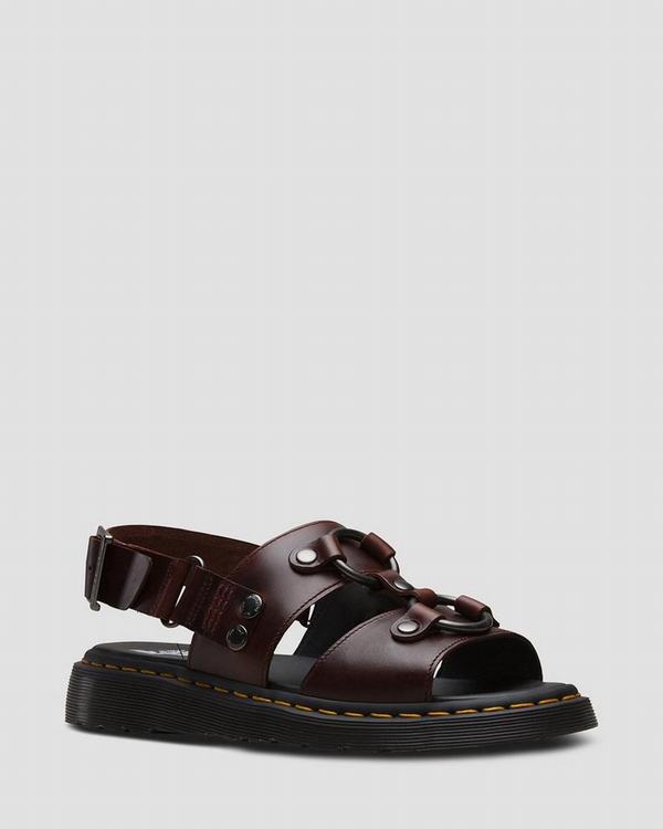 Dr Martens Dámské Sandály Xabier Červené, CZ-130795